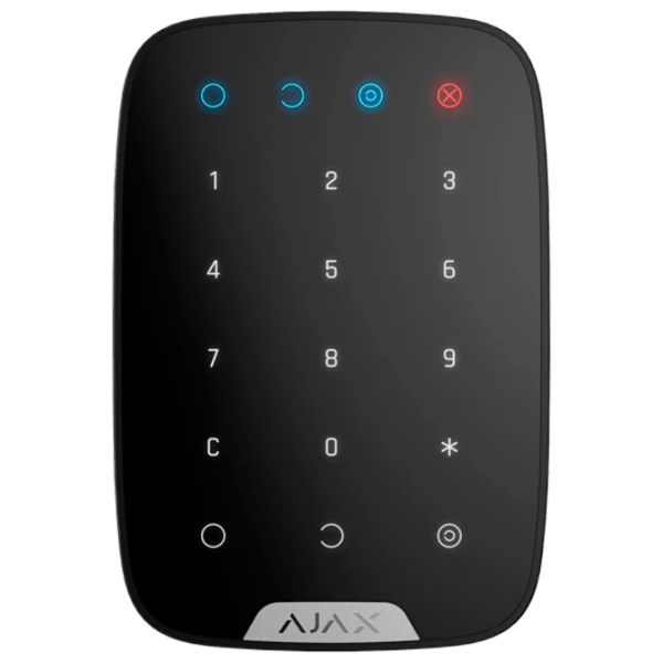 Tastatură tactilă Ajax KeyPad Black  photo 1