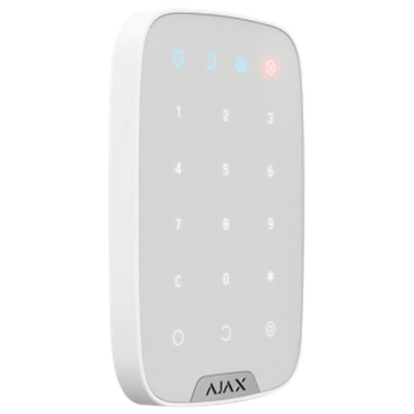 Tastatură tactilă Ajax KeyPad White  photo 3