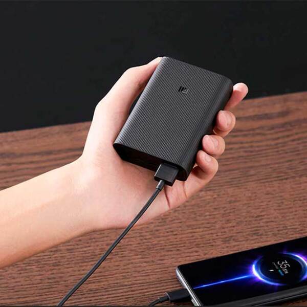 Power Bank 10000 мАч Xiaomi Mi 3 Ultra Compact (22.5 Вт) Черный  photo 5