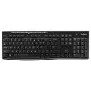 Tastatură Logitech K270 Black Home and Office, Fără fir