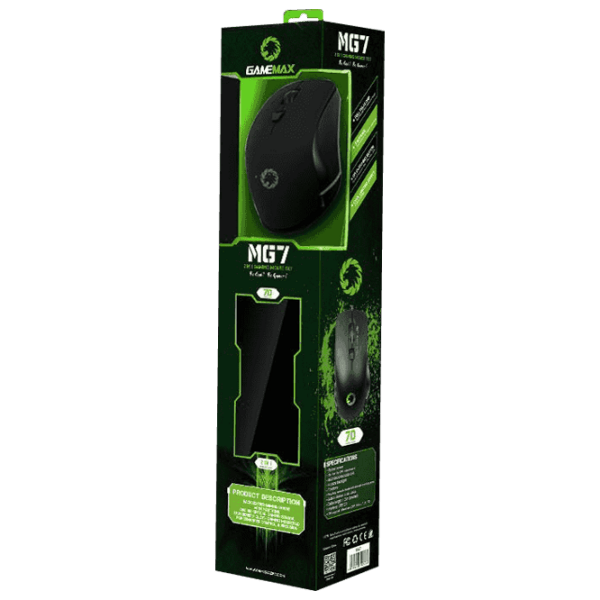 Mouse Gamemax MG7 Black Cu fir / 3200 dpi photo 11