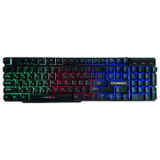 Tastatură Gamemax K207 Black Gaming, Cu fir