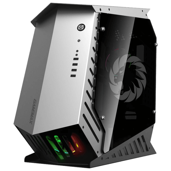 Carcasă Gamemax AutoBot Silver micro ATX photo 3