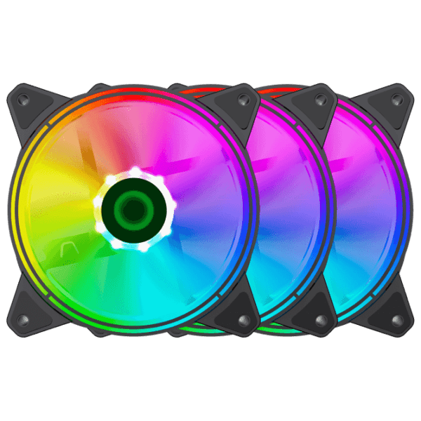 Ventilator de carcasă Gamemax RQ300 Fan Kit  photo 1