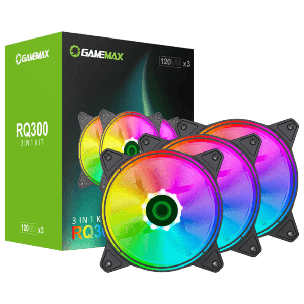 Ventilator de carcasă Gamemax RQ300 Fan Kit  photo 8