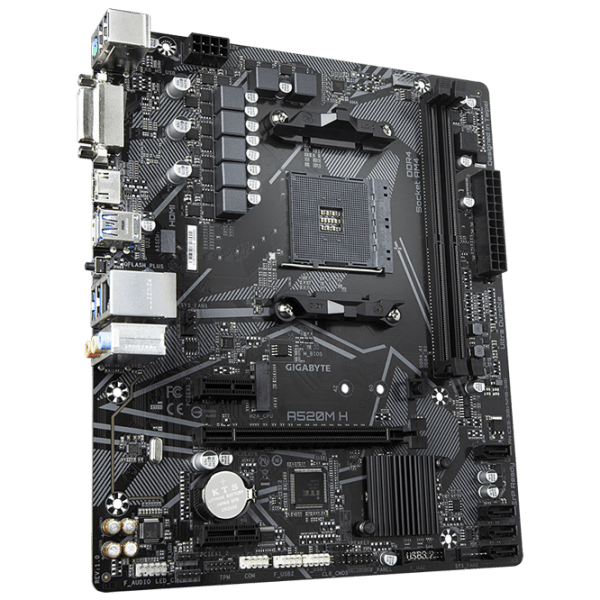Материнская плата Gigabyte A520M H 1.0 mATX  photo 3