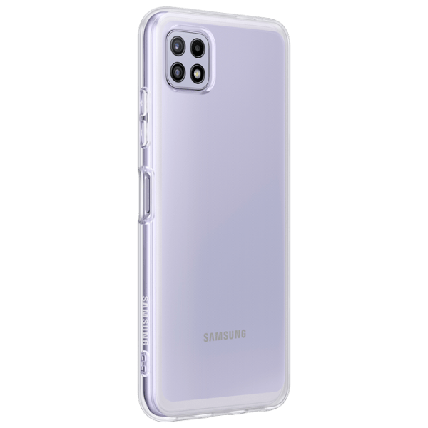 Husă pentru smartphone Samsung Galaxy A22 (EF-QA226) Transparent Samsung, TPU, Back photo 2