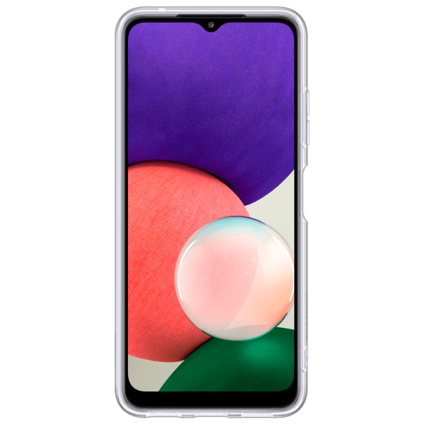 Husă pentru smartphone Samsung Galaxy A22 (EF-QA226) Transparent Samsung, TPU, Back photo 3