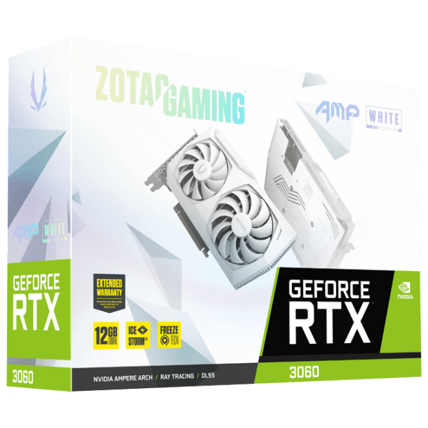 Видеокарта Zotac GeForce RTX 3060 AMP White Edition 12 ГБ  photo 6