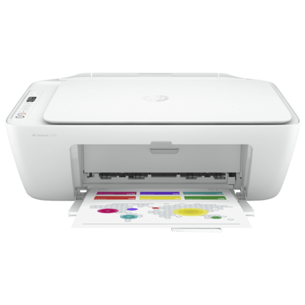 Dispozitiv multifuncțional HP 2710 White  photo 1