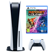 Consolă pentru jocuri Sony PlayStation 5 + Ratchet & Clank: Rift Apart White SSD 825 GB, RAM 16 GB