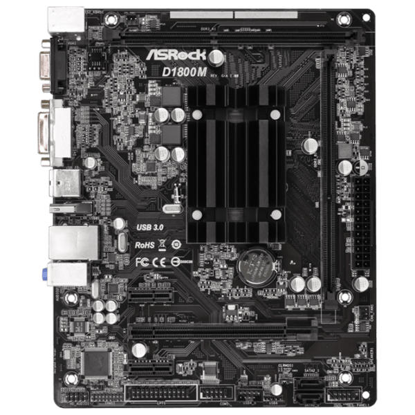 Placă de bază ASRock D1800M mATX  photo 1