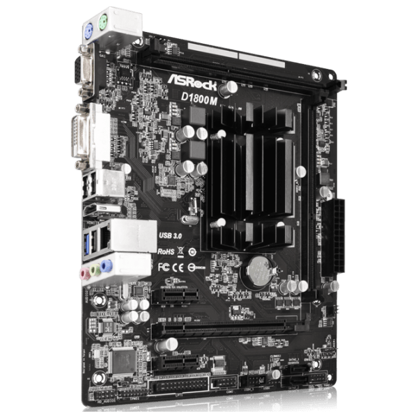 Placă de bază ASRock D1800M mATX  photo 3