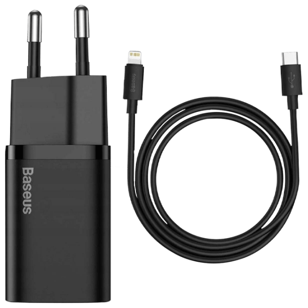 Încărcător de rețea Baseus TZCCSUP-B02 (20 W) Black 3 A / Black photo 2