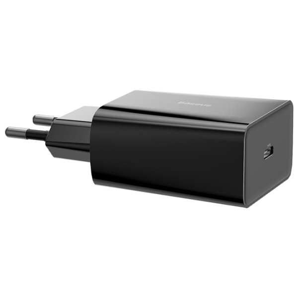 Сетевое зарядное устройство Baseus CCFS-SN01 (20 Вт) Черный 3 A / Черный photo 2