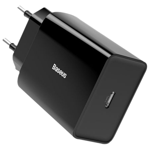 Сетевое зарядное устройство Baseus CCFS-SN01 (20 Вт) Черный 3 A / Черный photo 3