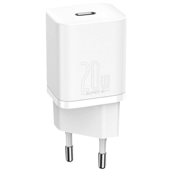 Încărcător de rețea Baseus TZCCSUP-B02 (20 W) White 3 A / White photo 1