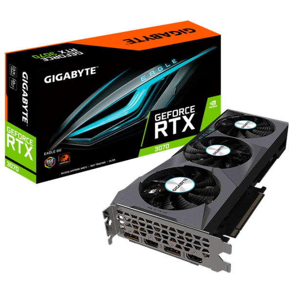Placă video Gigabyte GeForce RTX 3070 Eagle 8 GB  photo 9