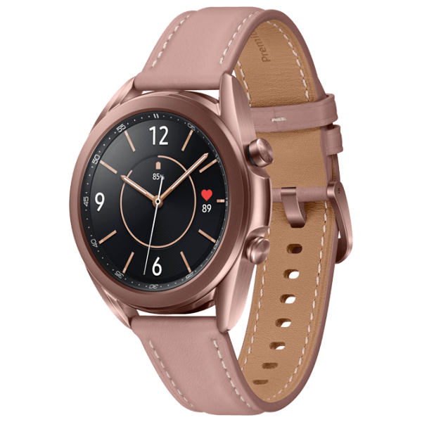 Ceas inteligent Samsung Galaxy Watch3 Bronze 1.2" | 41 mm |/ | SM-R855UZDAXAR photo 3