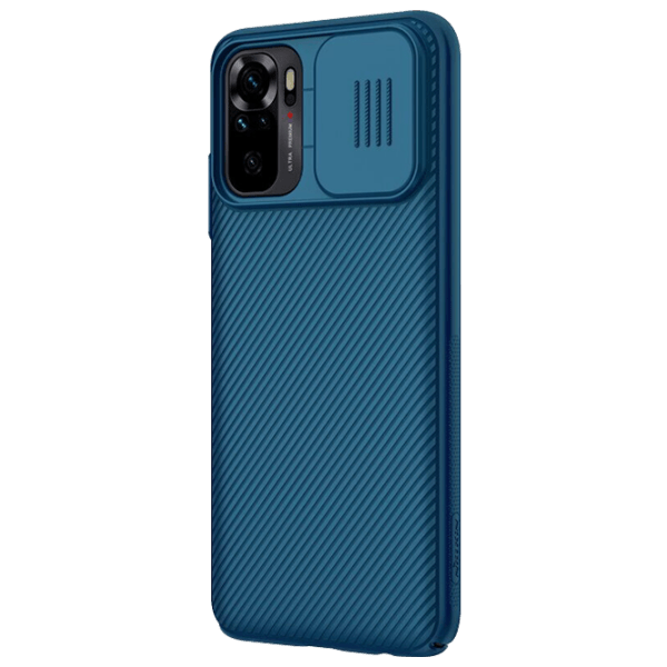 Чехол для смартфона Xiaomi Redmi Note 10 (CamShield) Синий Nillkin, PC, Back photo 3
