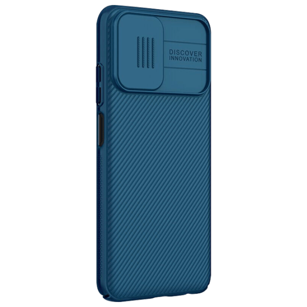 Чехол для смартфона Xiaomi Redmi Note 10 (CamShield) Синий Nillkin, PC, Back photo 4