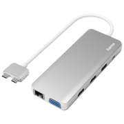 Adaptor Hub Hama 200133 Silver USB Type-C
