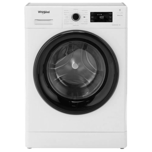 Mașină de spălat Whirlpool BL SG8108 V White 8 kg, 1000 rpm, A photo 1