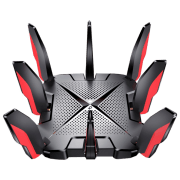 Wi-Fi Router TP-Link Archer GX90 Black Versiune Wi-Fi: 802.11 ax