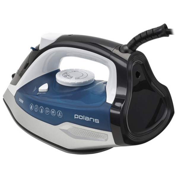 Fier de călcat Polaris PIR2442AK Blue 2400 W, 50 g/ min, 0.42 l, Ceramică photo 3