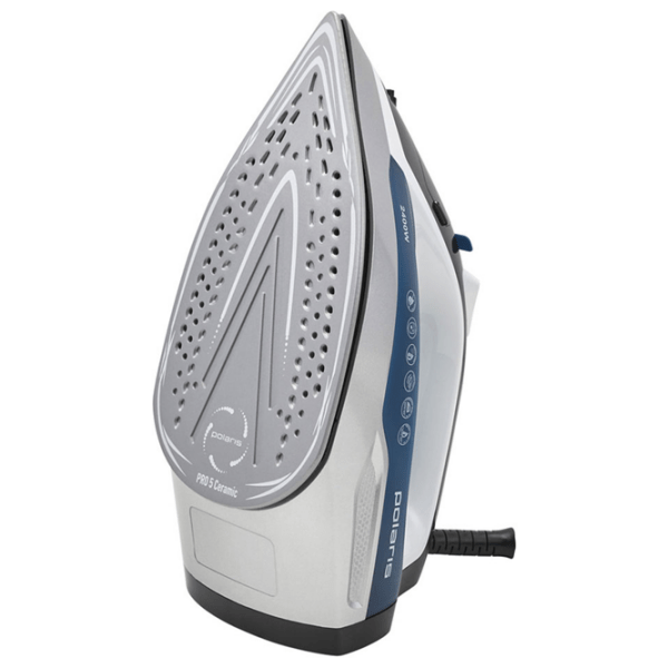 Fier de călcat Polaris PIR2442AK Blue 2400 W, 50 g/ min, 0.42 l, Ceramică photo 4