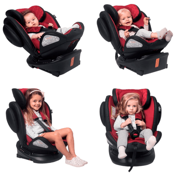Scaun auto Lorelli Aviator (10071301903) Red 0 luni - 12 ani, photo 3