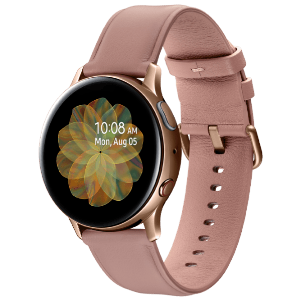 Умные часы Samsung Galaxy Watch Active2 Золото 1.2" | 40 мм | Нержавеющая сталь/ Кожа
| SM-R835FSDAX photo 1