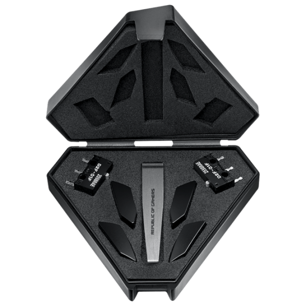 Mouse Asus ROG Pugio II Black Fără fir / 16000 dpi photo 5