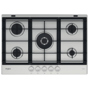 Plită încorporabilă pe gaz Whirlpool GMWL 728/ IXL Inox Inox, Gratare: Fontă