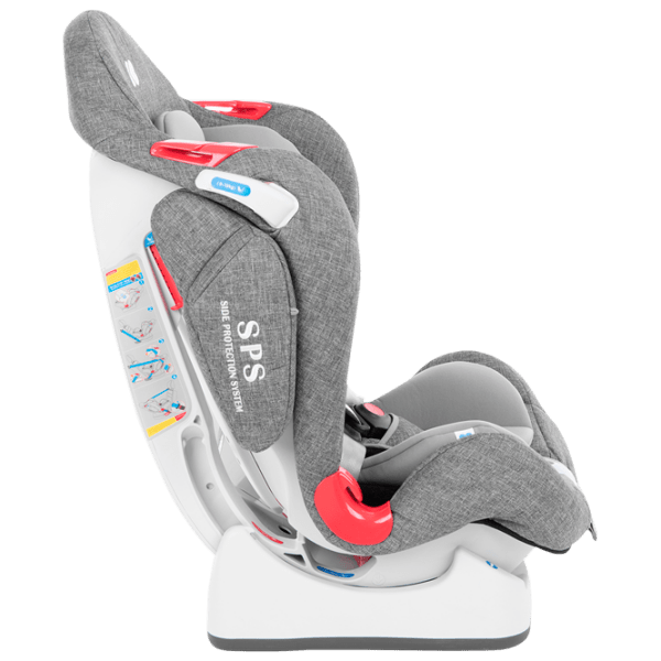 Scaun auto Kikka Boo O'Right SPS (31002060030) Dark Gray 0 luni - 6 ani, 25 kg photo 3