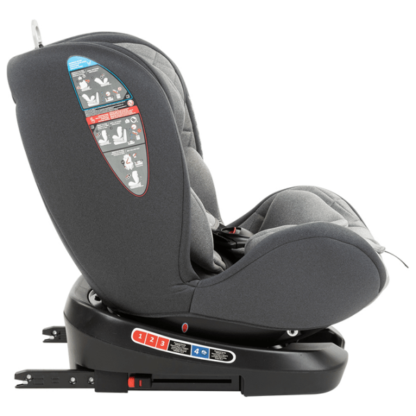Scaun auto Kikka Boo Armadillo (31002070068) Gray 0 luni - 12 ani, 36 kg photo 5