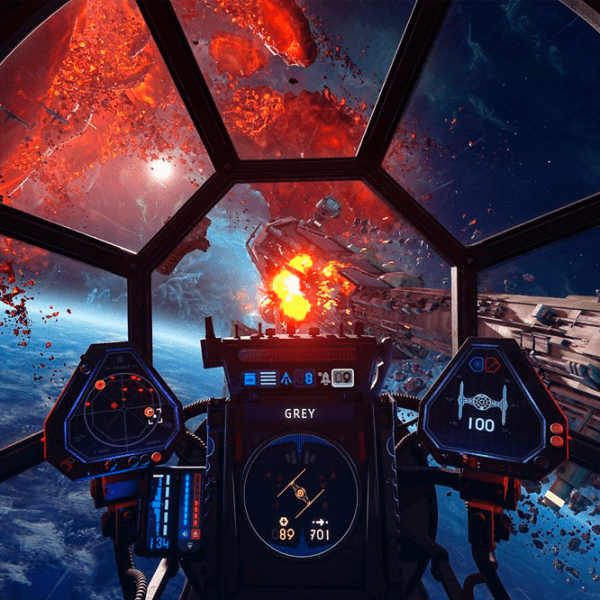Consolă pentru jocuri Sony PlayStation 5 + Returnal + Star Wars: Squadrons + Destruction AllStars White SSD 825 GB, RAM 16 GB photo 9