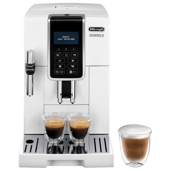 Aparat de cafea DeLonghi ECAM350.35W White 1450 W, 1.8 l,  photo 1