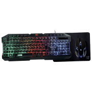 Tastatură Qumo Mystic Black Gaming, Cu fir