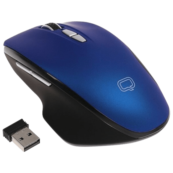 Mouse Qumo M60 Blue Fără fir, 1600 dpi photo 3