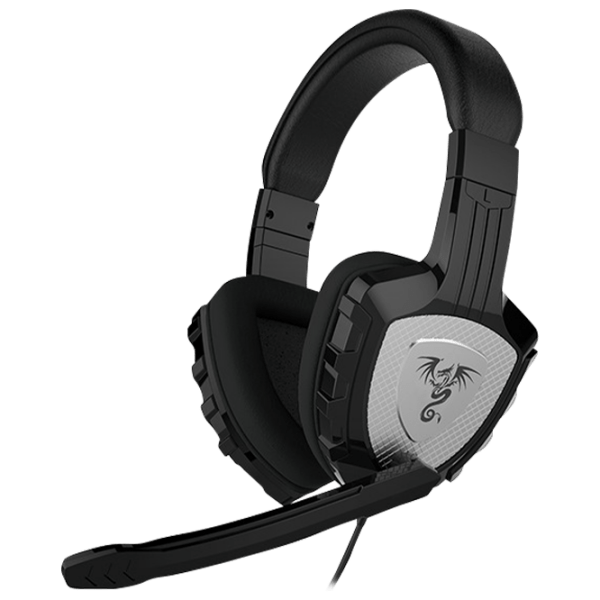 Căști Qumo Champion Black Cu fir/ Gaming/ On the ear photo 2