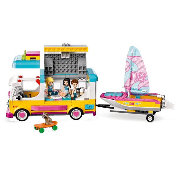 Конструктор LEGO Forest Camper Van and Sailboat Разноцветный Количество деталей 487, 6+ photo 3