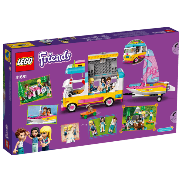Конструктор LEGO Forest Camper Van and Sailboat Разноцветный Количество деталей 487, 6+ photo 4