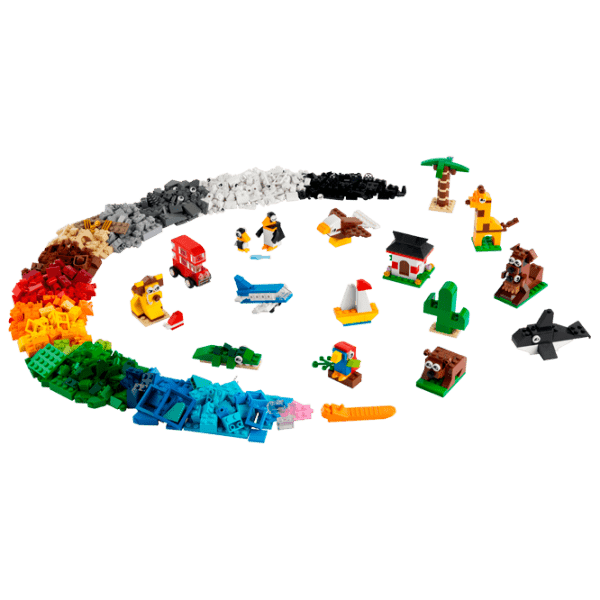 Конструктор LEGO Around the World Разноцветный Количество деталей 950, 4+ photo 2