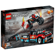 Конструктор LEGO Stunt Show Truck & Bike Разноцветный Количество деталей 610, 8+