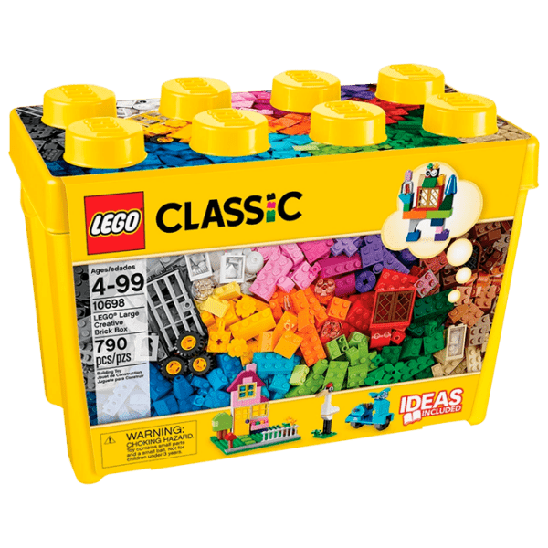 Constructor LEGO Large Creative Brick Box V29 Multicolor Numărul de piese 790, 4+ photo 1