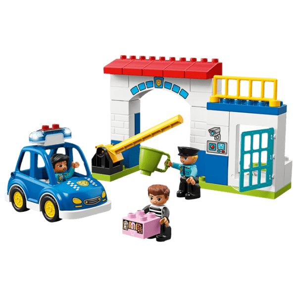 Constructor LEGO Duplo-Police Station Blue Numărul de piese 35, 2+ photo 3