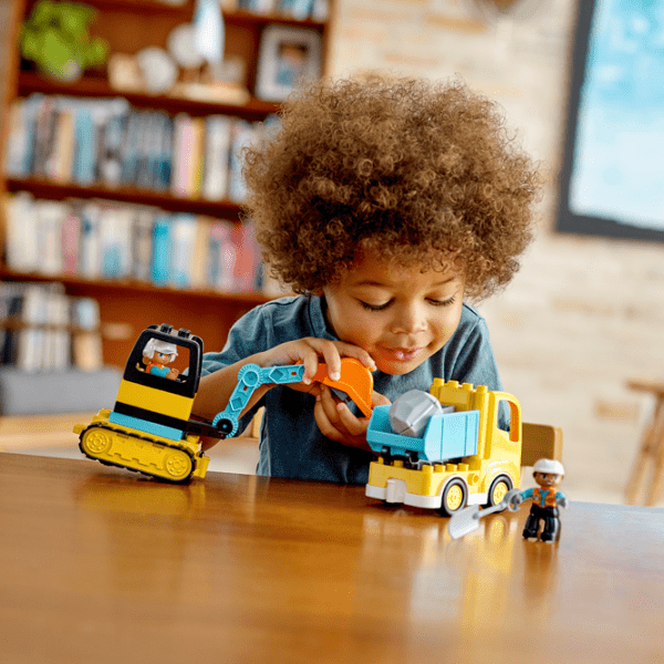 Конструктор LEGO Truck & Tracked Excavator Желтый Количество деталей 20, 2+ photo 5
