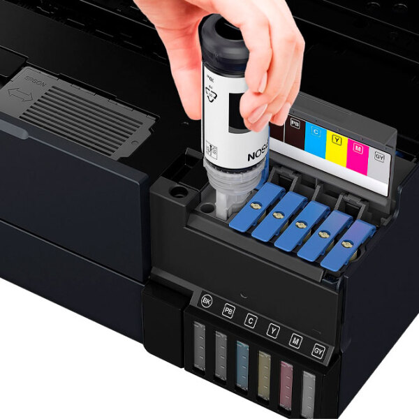 Принтер Epson L8180 Черный Струйный, Цветная, photo 3