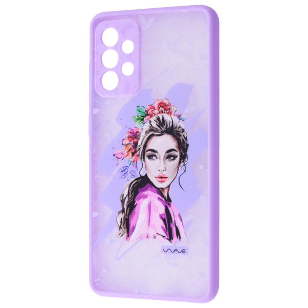 Husă pentru smartphone Samsung Galaxy A72 (Foxy Eyes) Multicolor WAVE, PC, Back photo 1